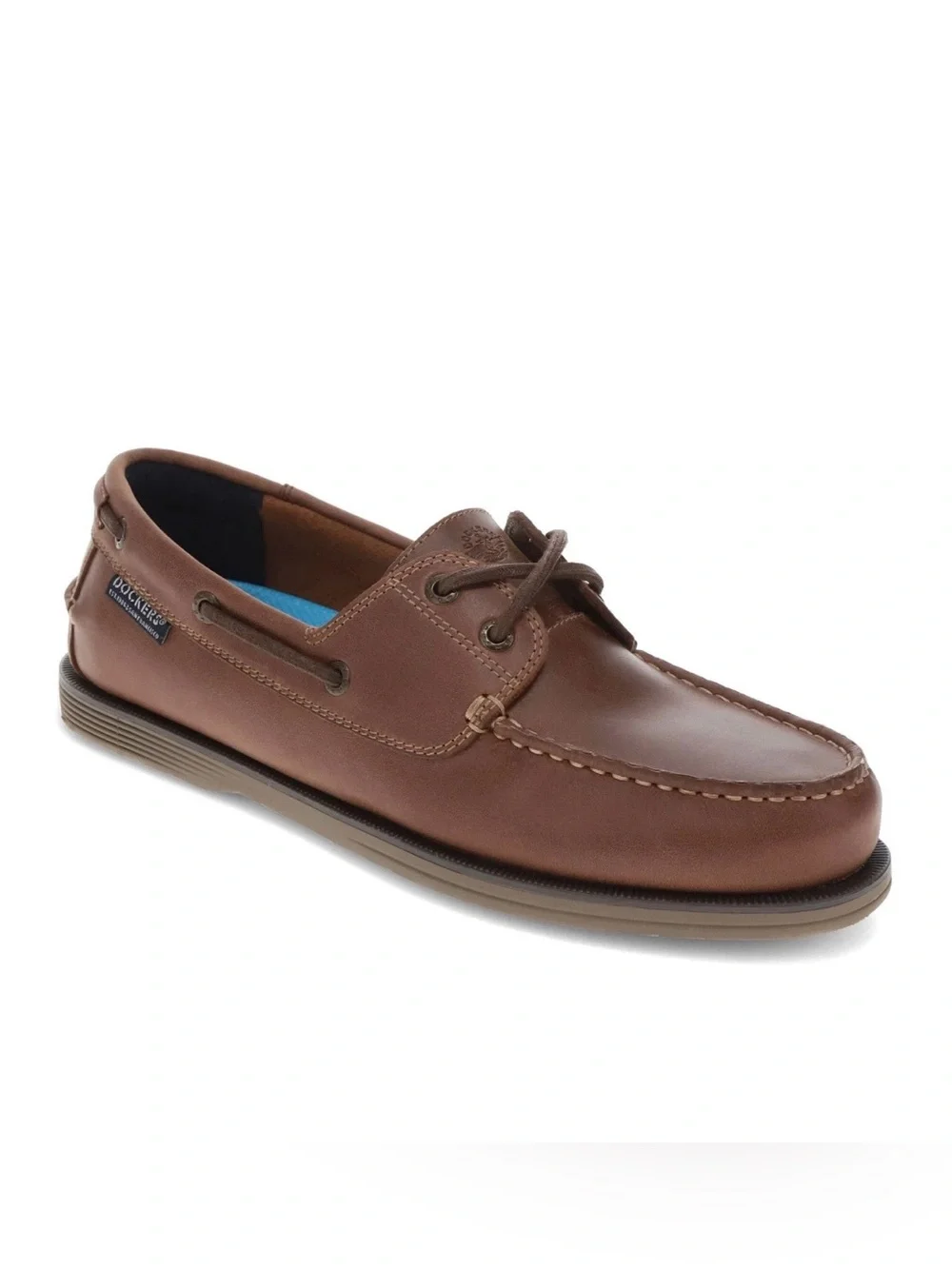 Men's Dockers, Dennison Boat Shoe 90-34408 Chestnut LEATHER